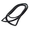 VWS 3098-R Vulcanized Rear Windshield Seal, Fits 2-Door Hardtops - image 1