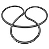 VWS 7305 Vulcanized Windshield Seal, For Models With Reveal Molding - image 1