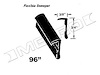 Flexible Window Sweeper 1961-64 Ford Club, Country Sedan, Country Squire, Fairlane, Falcon, Thunderbird/Mercury - Many Models