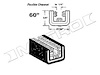 Flexible Glass Run Channel 1963-64 Chevy/GMC C10-C30, K10-K20/Ford F100-F350 - image 1