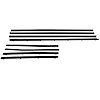 WC 1400-19 Window Sweeper Kit Fits 66-70 Falcon 2 Door Sedan, 8 Piece Set - image 1