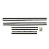 WC 1700-11 Window Sweeper Kit, Fits 64 Skylark Convertible, 8 Pc - image 1