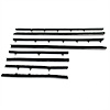 WC 1700-16 Window Sweeper Kit, Fits 66-67 Skylark Convertible, 8 Pc - image 1