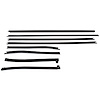 WC 1700-22 Window Sweeper Kit Fits 70-72 Skylark Convertible, 8 Piece Set - image 1