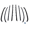WC 2003-25 Window Sweeper Kit, Fits 2-Door Hardtop - image 1