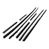 Window Sweeper Kit for Convertibles. Quality 8-piece kit includes replacement inner & outer door and - image 1