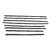 WC 2300-54 Window Sweeper Kit Fits 63-66 Valiant 2 Door Hardtop 8 Piece Kit - image 1
