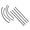 WC 2300-58 Window Sweeper Kit Fits 64-66 Barracuda 2 Door Hardtop 8 Piece Kit - image 1