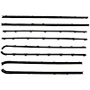 WC 2300-59 Window Sweeper Kit Fits 67-69 Dart 2 Door Hardtop 8 Piece Kit - image 1