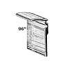 WC 27-96 Outside Door Window Sweeper, All Rubber, 96 in. Piece, Each