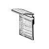 WC 27-/FT Outside Door Window Sweeper, All Rubber, Sold By The Foot - image 1