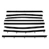 WC 3003-22 Window Sweeper Kit, 68 Chevy Chevy Ii, 69-70 Chevy Nova 4 Door Sedan, 8 Pieces - image 1