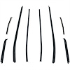 WC 6900-23 Window Sweeper Kit, Fits 71-73 Mustang Fastback 8 Piece Kit - image 1