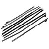 WC 7200-60 Window Sweeper Kit, 67 Chevrolet Caprice 4 Door Hardtop, 8 Piece Kit - image 2