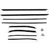 WC 7200-90 Window Sweeper Set, 71-72 Chevrolet Impala, 73-75 Caprice Convertible, 8 Piece - image 1