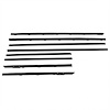 WC 7300-13 Window Sweeper Kit Fits 1964 Cutlass Convertible, 8 Piece. - image 1