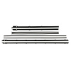 WC 7300-14 Window Sweeper Kit Fits 1965 Cutlass 2 Door Hardtop, 8 Piece. - image 1
