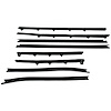 WC 7300-20 Window Sweeper Kit Fits 68 Olds Cutlass Convertible 8 Piece Set - image 1