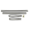 WC 7300-36 Window Sweeper Kit Fits 1969 Cutlass 2 Door Convertible, 8 Piece. - image 1