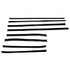 WC 8100-18 Window Sweeper Kit Fits 66-67 Pontiac Lemans Gto Convertible 8 Piece Set - image 1