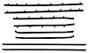 WC 8100-19 Window Sweeper Kit Fits 68 Pontiac Lemans Gto 2 Door Hardtop 8 Piece Set - image 1