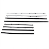 WC 8100-40 Window Sweeper Kit Fits 1965 Gto/Lemans 2 Door Sedan, 8 Piece - image 1