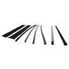 Window Channel & Sweeper Kit for 4-Door Hardtop. 4 WC 8-72 1 WC 1-72 1 WC 2-72 2 CC 22. WNDW CHNL AN - image 1