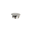 WF 1000-B Chrome Plug Button, For 3/8 in. Hole Size