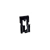 WF 118 Lower Lock Rod Clip (4 Used Per Car), 1/2 in. x 13/16 in., Each - image 1