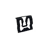 WF 228 Rear Windshield Reveal Molding Clip, Made Of Steel, Each - image 1