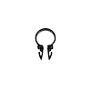 WF 321 Wiring And Tubing Clip, Made Of Black Plastic - image 1
