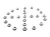 WF 802 Trimming Washers, Nickel Plated, 1/2 in. O.D, x 3/16 in. I.D - image 1