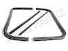 Front Vent Window Seals w/ Vertical Division Bar. 27 In. 15-3/4 In. For 2nd series. Pair. R&L. VENT - image 1