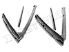 Front Vent Window Seals 1962-67 Chevy Nova, Chevy II - image 1