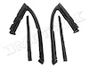 Vent Window Seals for 2-Door Sedans. Replaces OEM part # s 9713808/9713809/9712380/9712381. Pair. VE - image 1