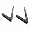 Front Vent Window Seals. 7-1/2 In. 17-1/2 In. Made with stiffener. Pair. R&L. VENT WINDOW SEAL 65-69 CHEVY CORVAIR PAIR - image 1