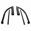 Vent Window Seals for 2-Door Hartdtops and Convertibles. Replaces OEM part # 9712506/7 and 9712524/5 - image 1