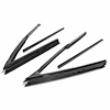 Front Vent Window Seals. For 2-door hardtop and convertibles. Pair. R&L. VENT WINDOW SEALS 64-65 GM - image 1