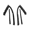 Vent Window Seals for 2-Door Sedans. Replaces OEM part # s 9713808/9713809/9712380/9712381. Pair. VE - image 1