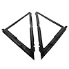 Vent Window Seals. Pair. R&L. --TEMP. DISCO.----VENT WINDOW SEAL 68-70 DODGE/PLYMOUTH B BODY 2 DR HT - image 1