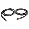 WR 3306-R Rear Vent Window Seals, For 2-Door Coupes, Made In 2-Pieces