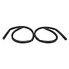 WR 7306-R Rear Vent Window Seals, Full Wrap Around Type, Pair R&L - image 1