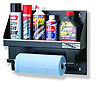 Garage/Shop Large Oil Bottle & Paper Towel Dispenser Fits up to 8 1-quart bottles - image 1