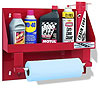 Garage/Shop Large Oil Bottle Organizer & Paper Towel Dispenser Fits up to 8 1-quart bottles - image 1