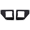 BRJ40 Front Bumper End Cap Light Plates 2007-16 Jeep Wrangler - image 1