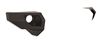 BRJ40 Front Bumper Bolt-On Replacement End Cap 2007-16 Jeep Wrangler - image 1