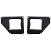 BRJ40 Front Bumper End Cap Light Plates 2007-16 Jeep Wrangler - image 1