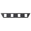 SRM200 Roof Rack Light Plates- Front Fits Four 3" Rigid D-Series Dually Or Compatible Lights - image 1