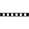 SRM 100 Roof Rack Light Plates- Front Fits Six 3" Rigid D-Series Dually Or Compatible Lights - image 1
