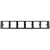 SRM 100 Roof Rack Light Plates- Front Fits Six 6" Rigid Q-Series Or Compatible Lights - image 1